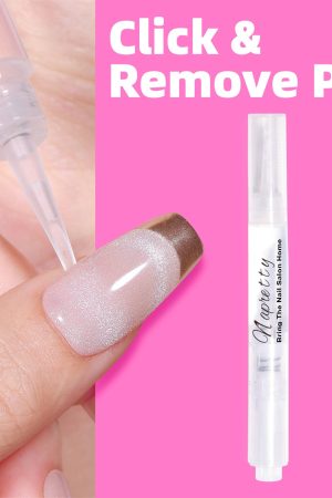 napretty Click & Remove Pen for Multi-functional 5ml Press on Nails Nail Glue